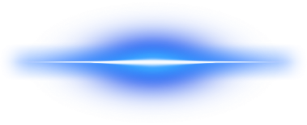 Glowing Blue Neon Line